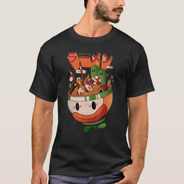 Camiseta Próximo nivel Ramen (Anverso)