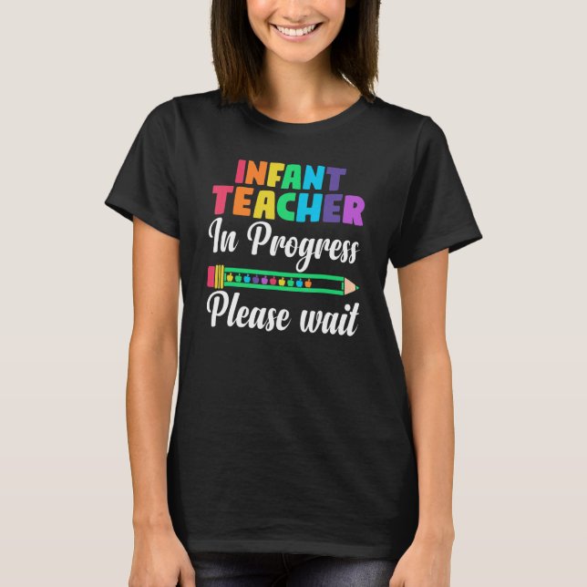 Camiseta Próximo Profesor Infantil De Maestros En Curso Por (Anverso)