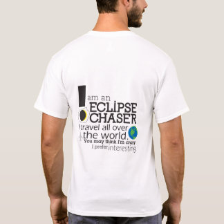 Camiseta Proyección de imagen del eclipse