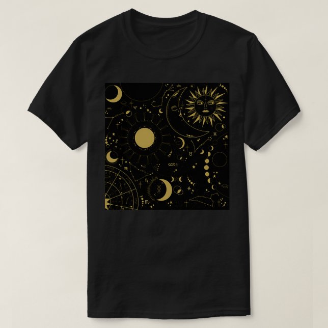 Camiseta Proyecciones Astrales (Diseño del anverso)
