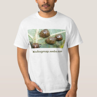 Camiseta Proyecto 1 del mapa del insecto de Kudzu