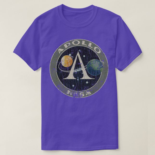 Camiseta Proyecto Apolo 1961 (Diseño del anverso)