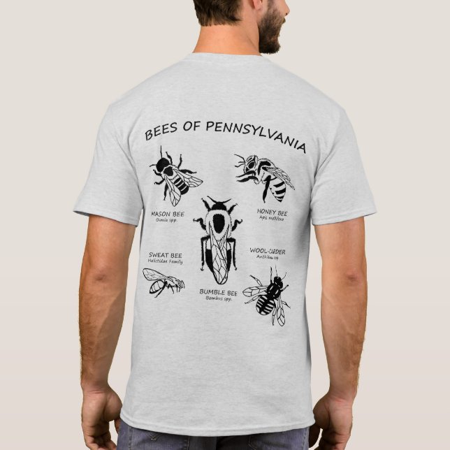 Camiseta Proyecto Bee Watch (Reverso)