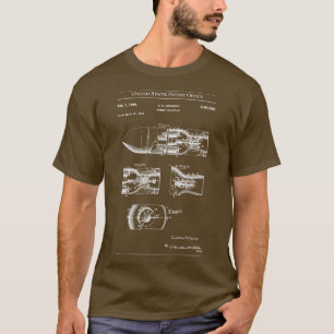 Camiseta Proyecto de cohete patentado estadounidense