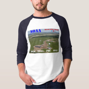 Camiseta PROYECTO de la RELOCALIZACIÓN del TIEMPO de NOAA