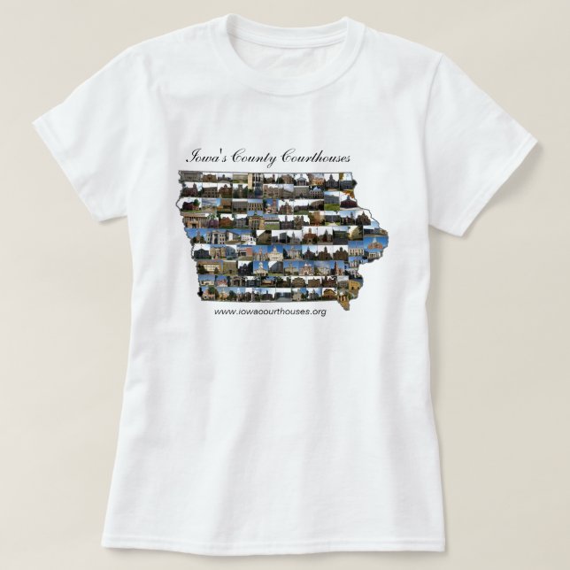 Camiseta Proyecto de los tribunales de Iowa (Diseño del anverso)