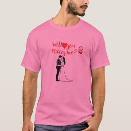 Camiseta Proyecto de matrimonio de corazón Arte - Momentos 