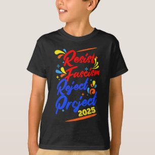 Camiseta Proyecto de rechazo del fascismo de resistencia 20