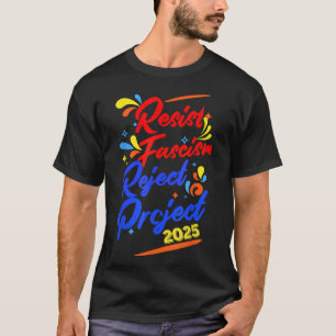 Camiseta Proyecto de rechazo del fascismo de resistencia 20