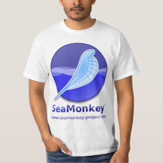 Camiseta Proyecto de SeaMonkey - logotipo vertical
