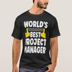 Camiseta Proyecto de título de trabajo del mejor director d