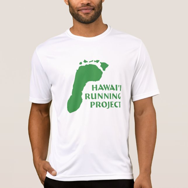 Camiseta Proyecto en ejecución de Hawaii - Tee con logotipo (Anverso)