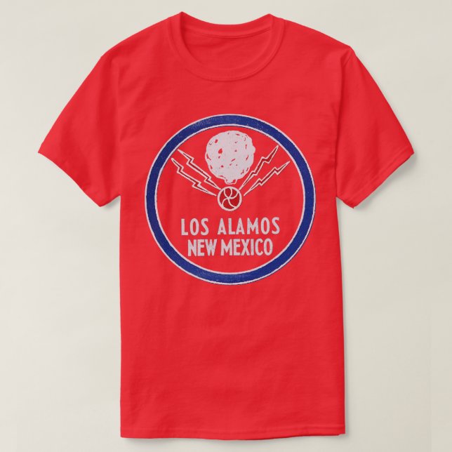 Camiseta Proyecto Manhattan Los Álamos Nuevo México Nuclear (Diseño del anverso)