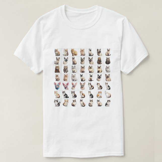 Camiseta Proyectos de caseta para gatos DIY (Diseño del anverso)