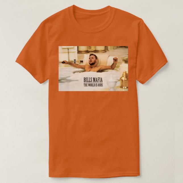 Camiseta Proyectos de ley de mafia El mundo es nuestro (Diseño del anverso)