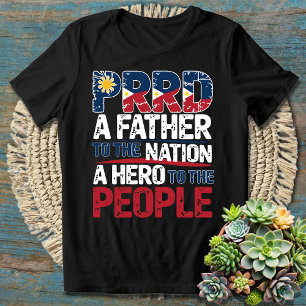 Camiseta PRRD Un Padre para la Nación Un Héroe para el Pueb