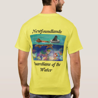Camiseta Prueba de agua newf marrón 2024 T-Shirt