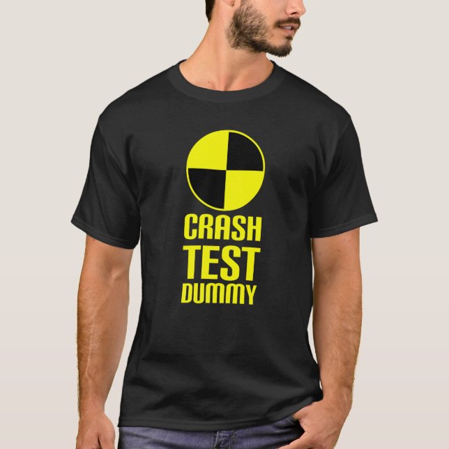 Camiseta Prueba de choque Dummy Disstume de último minuto H (Anverso)