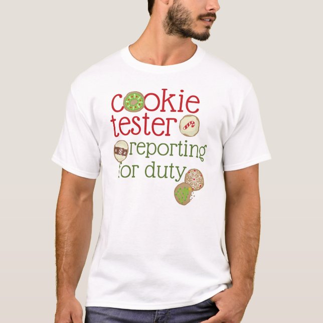 Camiseta prueba de cookies (Anverso)