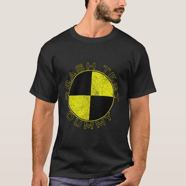 Camiseta Prueba De Crash Dummy Pretende Que Soy Un Dummy De (Anverso)