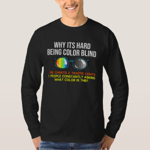 Camiseta Prueba de gafas para ceguera al color