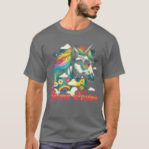Camiseta Prueba de juego de Rainbow Unicorn