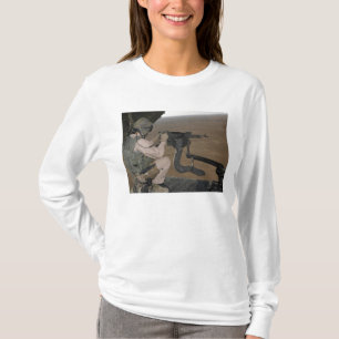 Camiseta Prueba de la Marina estadounidense disparando una