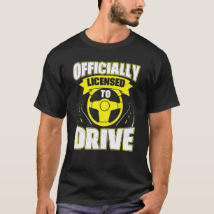 Camiseta Prueba de los conductores aprobados Nueva licencia