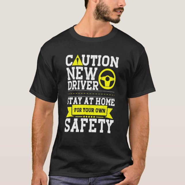 Camiseta Prueba de los conductores aprobados Nueva licencia (Anverso)