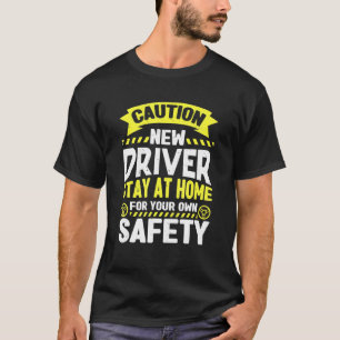 Camiseta Prueba de los conductores aprobados Nueva licencia