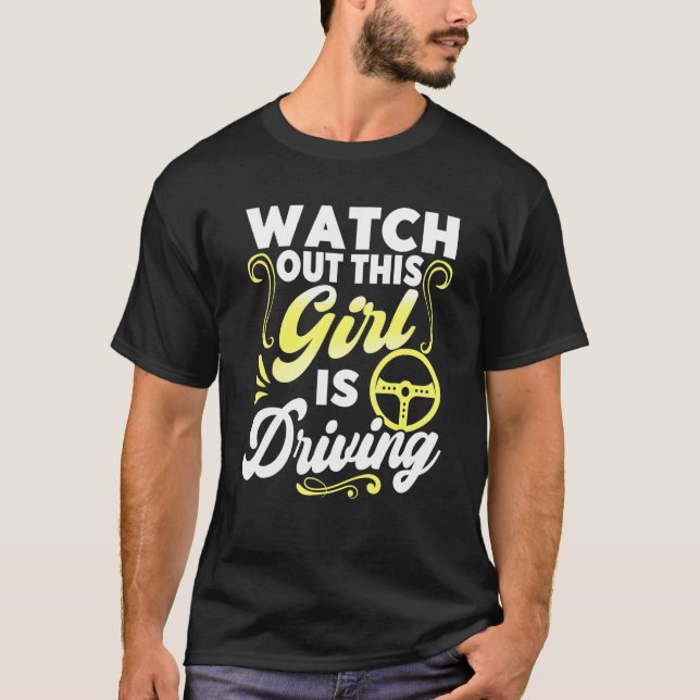 Camiseta Prueba de los conductores aprobados Nueva licencia (Anverso)