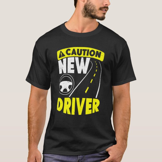 Camiseta Prueba de los conductores aprobados Nueva licencia (Anverso)