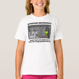 Camiseta Prueba de los mecánicos de Quantum que la vida es
