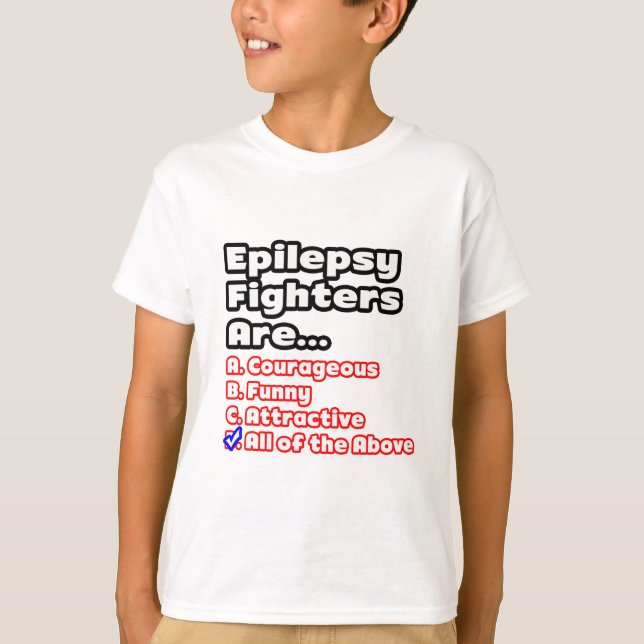 Camiseta Prueba de lucha contra la epilepsia (Anverso)