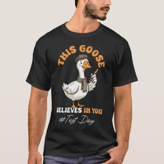Camiseta Prueba de motivación para profesores Ganso Tonto