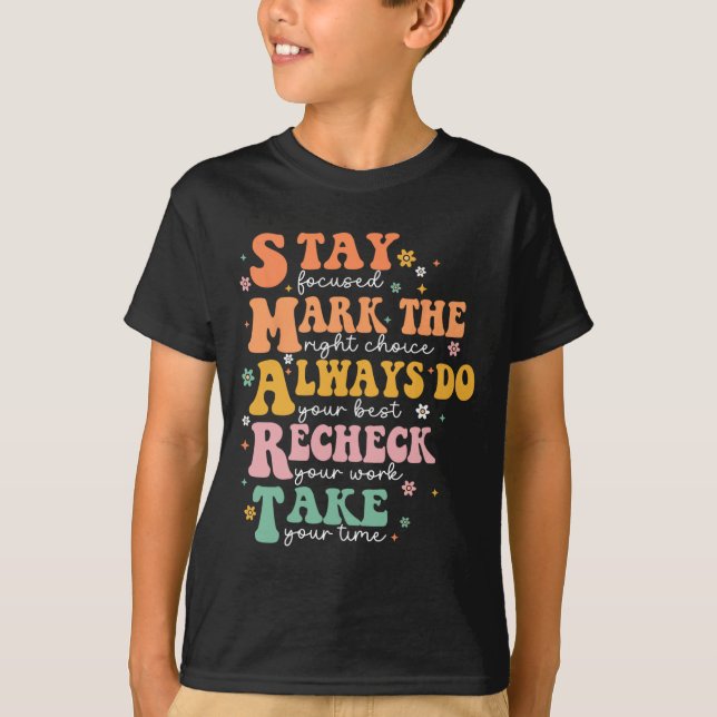 Camiseta Prueba de profesores divertida en Smart Test Day S (Anverso)