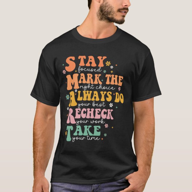 Camiseta Prueba de profesores divertida en Smart Test Day S (Anverso)