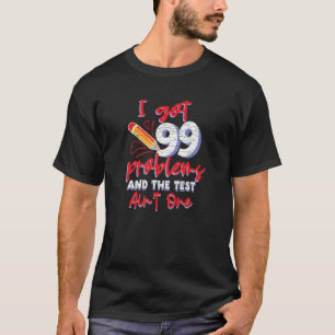 Camiseta Prueba de prueba del profesor de examen