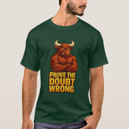 Camiseta Prueba de que la duda está equivocada - Tee de fue