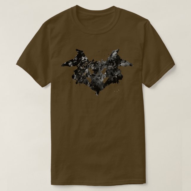 Camiseta Prueba de Rorschach inkblot (Diseño del anverso)