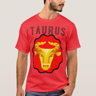 Camiseta Prueba de Rótulo Zodiac Taurus Bull 1