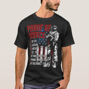 Camiseta Prueba De Servicio Dd 214 Sarcasmo Tinnitus
