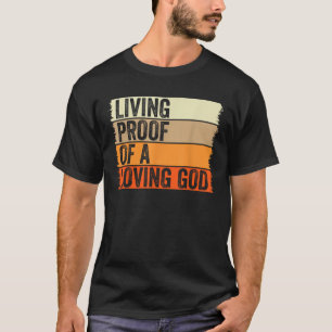 Camiseta Prueba De Vida De Un Dios Amo Jesús Culto Cristian