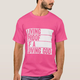 Camiseta Prueba De Vida De Un Dios Amo Jesús Culto Cristian