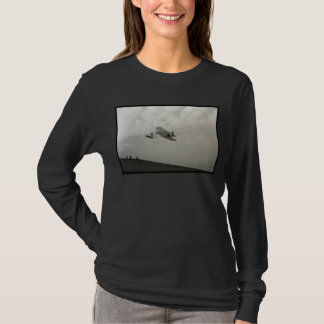 Camiseta Prueba de vuelo de planeador Aviación Hermanos Wri