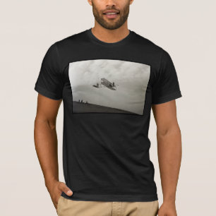 Camiseta Prueba de vuelo de planeador Aviación Hermanos Wri