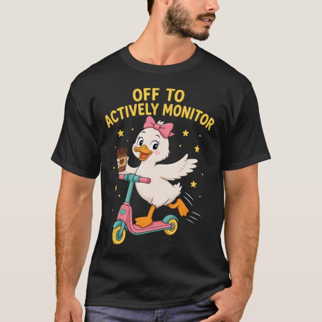 Camiseta Prueba Día Libre De Pruebas Para Monitorear Activa (Anverso)