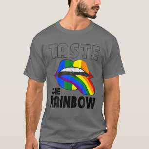 Camiseta Prueba el arcoiris LGBT Orgullo lésbico gay Arcoir