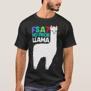 Camiseta Prueba FSA No Prob Llama Teacher Exam Test Gifts