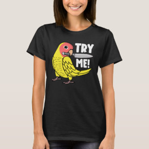 Camiseta Prueba Me Loro Con Cuchillo I Cara de Melocotón Lu